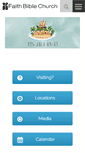 Mobile Screenshot of faith-bible.net