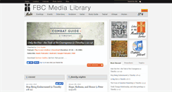 Desktop Screenshot of media.faith-bible.net