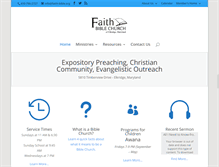 Tablet Screenshot of faith-bible.org